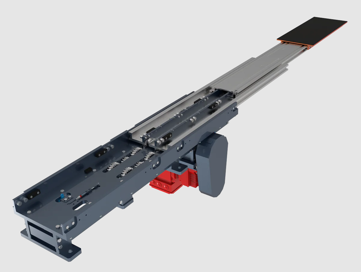 双深位伸缩货叉