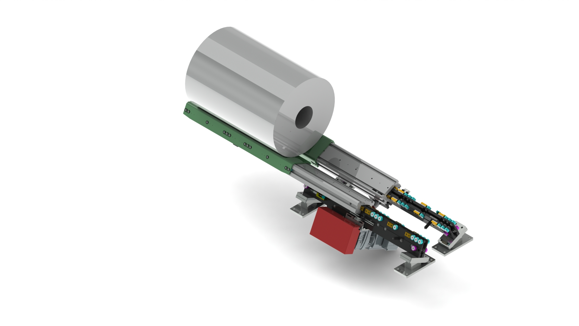 卷物状伸缩货叉