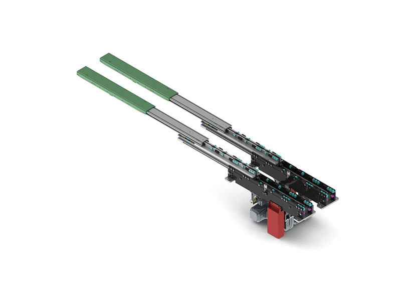 堆垛机双深位伸缩货叉