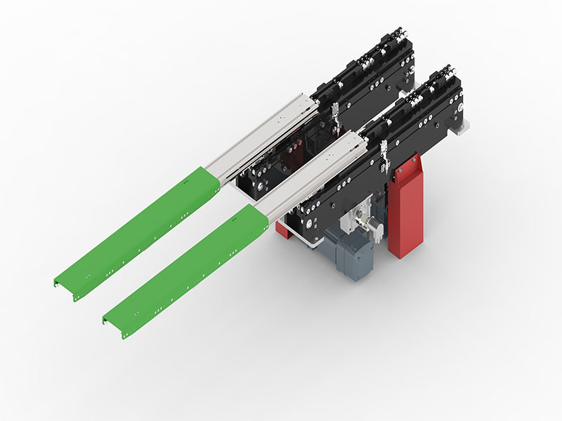 双电机上双深位伸缩货叉